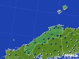 島根県のアメダス実況(気温)(2025年01月28日)