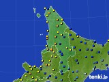2025年01月30日の道北のアメダス(積雪深)