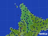 2025年01月30日の道北のアメダス(日照時間)