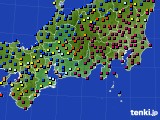 東海地方のアメダス実況(日照時間)(2025年01月31日)