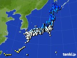 2025年01月31日のアメダス(気温)