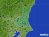 2025年01月31日の茨城県のアメダス(風向・風速)