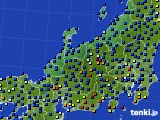 北陸地方のアメダス実況(日照時間)(2025年02月03日)