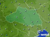 埼玉県のアメダス実況(気温)(2025年02月03日)