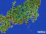 関東・甲信地方のアメダス実況(日照時間)(2025年02月04日)