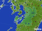 熊本県のアメダス実況(日照時間)(2025年02月04日)