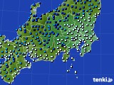 関東・甲信地方のアメダス実況(気温)(2025年02月04日)