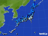 2025年02月04日のアメダス(気温)