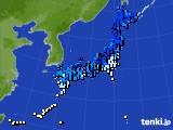 2025年02月05日のアメダス(気温)