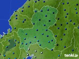 岐阜県のアメダス実況(気温)(2025年02月05日)
