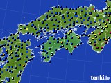 四国地方のアメダス実況(日照時間)(2025年02月07日)