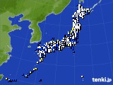 アメダス実況(風向・風速)(2025年02月08日)