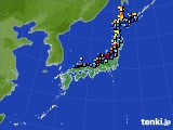 アメダス実況(積雪深)(2025年02月12日)