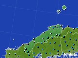 島根県のアメダス実況(気温)(2025年02月12日)