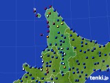 2025年02月17日の道北のアメダス(日照時間)
