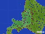 道央のアメダス実況(日照時間)(2025年02月20日)