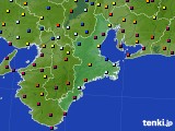 2025年02月20日の三重県のアメダス(日照時間)