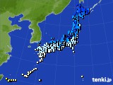 2025年02月20日のアメダス(気温)