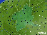 群馬県のアメダス実況(気温)(2025年02月22日)