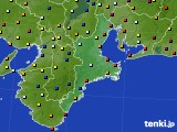 2025年02月24日の三重県のアメダス(日照時間)