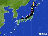 アメダス実況(積雪深)(2025年02月25日)