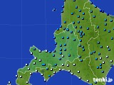 道央のアメダス実況(気温)(2025年02月25日)
