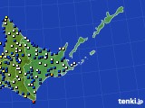 2025年02月26日の道東のアメダス(風向・風速)