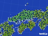 中国地方のアメダス実況(日照時間)(2025年03月02日)