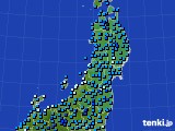 東北地方のアメダス実況(気温)(2025年03月04日)