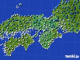 近畿地方のアメダス実況(気温)(2025年03月04日)