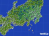 関東・甲信地方のアメダス実況(気温)(2025年03月05日)