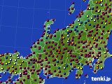 北陸地方のアメダス実況(日照時間)(2025年03月09日)