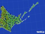 2025年03月11日の道東のアメダス(積雪深)