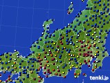 北陸地方のアメダス実況(日照時間)(2025年03月19日)