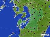 熊本県のアメダス実況(日照時間)(2025年03月20日)