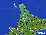 道北のアメダス実況(風向・風速)(2025年03月21日)