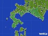 道南のアメダス実況(風向・風速)(2025年03月21日)