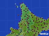 道北のアメダス実況(日照時間)(2025年03月24日)