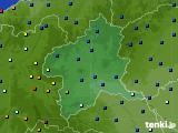 群馬県のアメダス実況(日照時間)(2025年03月24日)