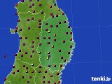 岩手県のアメダス実況(日照時間)(2025年03月31日)