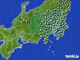 関東・甲信地方のアメダス実況(降水量)(2025年04月01日)