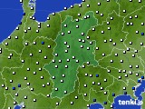 長野県のアメダス実況(風向・風速)(2025年04月02日)