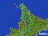 2025年04月11日の道北のアメダス(日照時間)