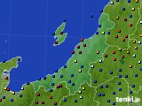 新潟県のアメダス実況(日照時間)(2025年04月11日)