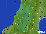 山形県のアメダス実況(日照時間)(2025年04月11日)