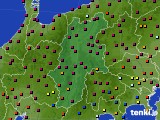 長野県のアメダス実況(日照時間)(2025年04月12日)