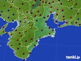 三重県のアメダス実況(日照時間)(2025年04月12日)