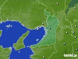 大阪府のアメダス実況(降水量)(2025年04月15日)