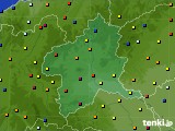 群馬県のアメダス実況(日照時間)(2025年04月15日)