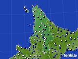道北のアメダス実況(風向・風速)(2025年04月17日)